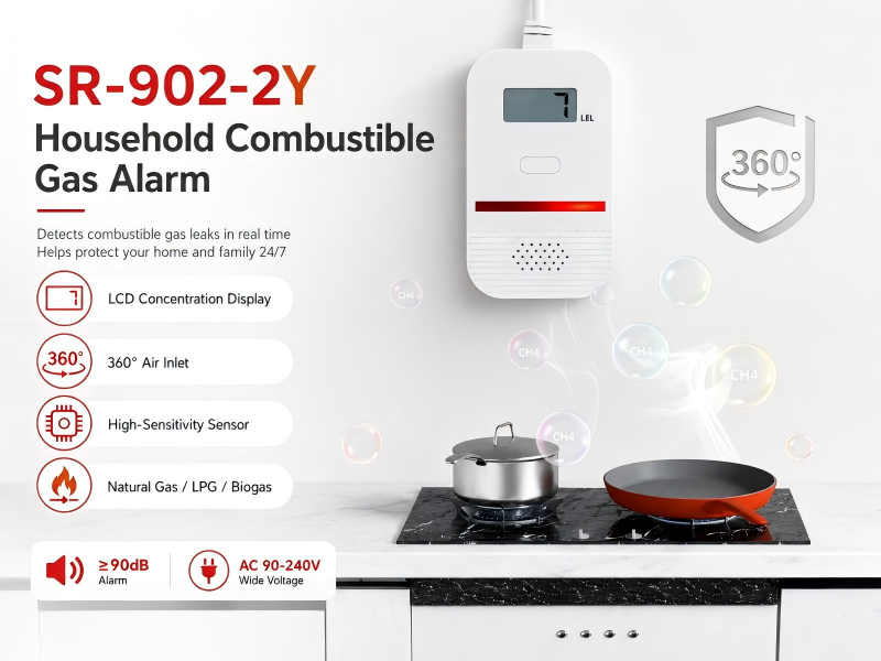 SR-902-2Y Household Combustible Gas Alarm